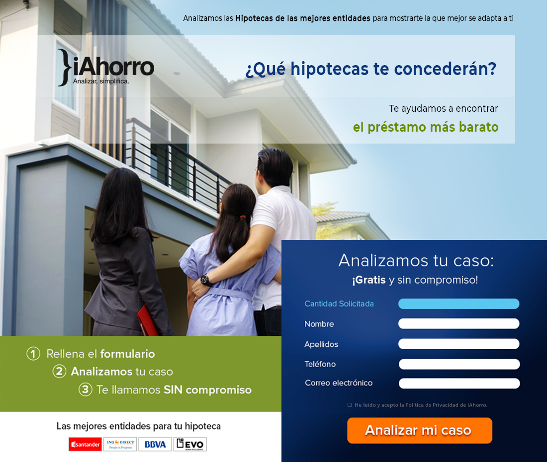 Landing Pages Hipotecas