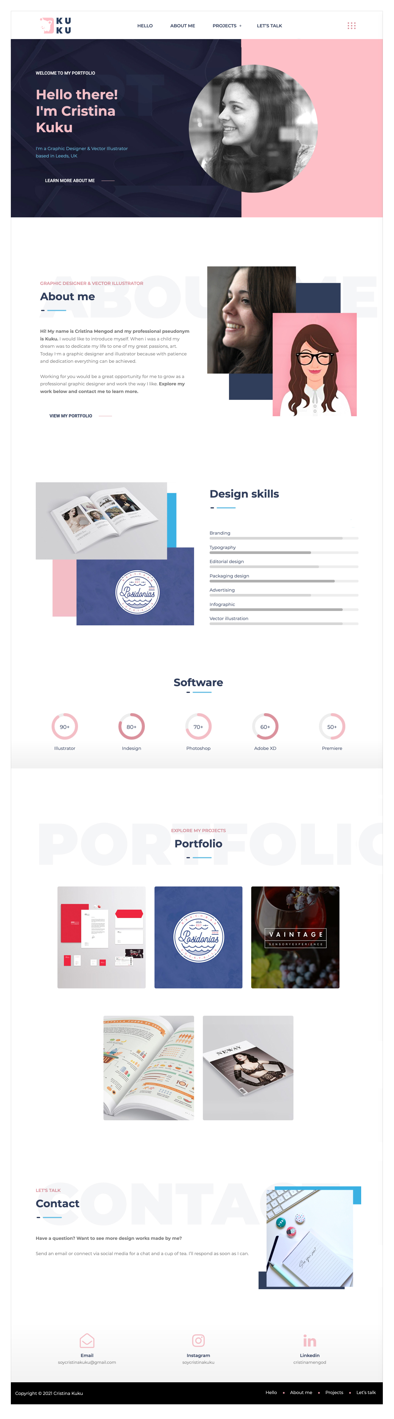 Cristina Kuku - Portfolio