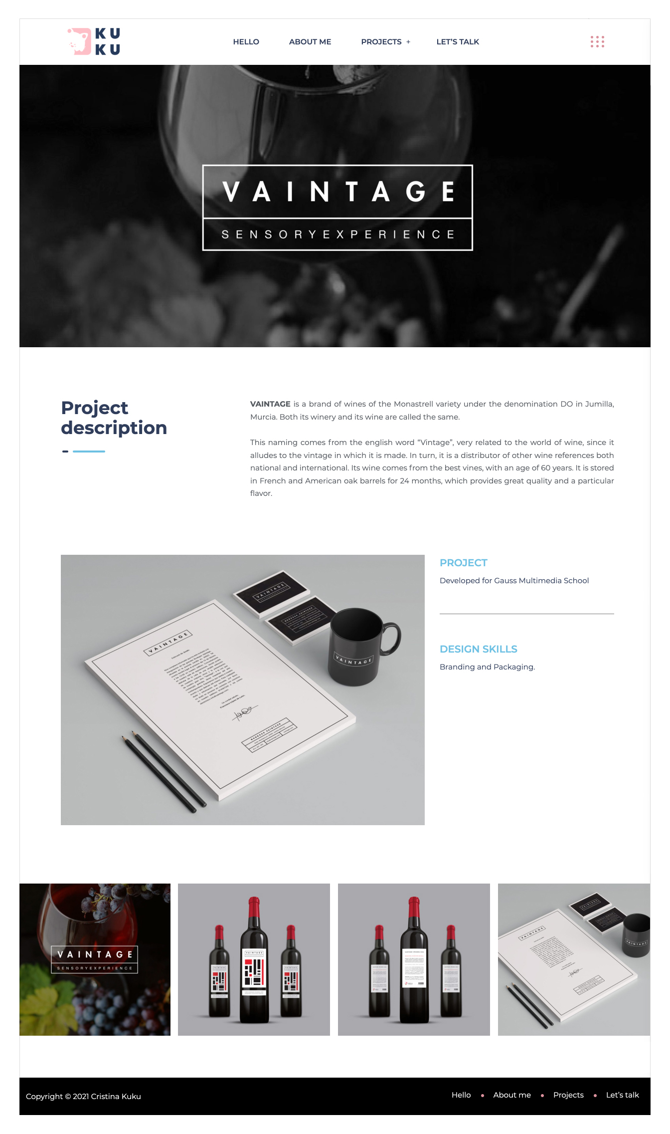 Cristina Kuku - Portfolio