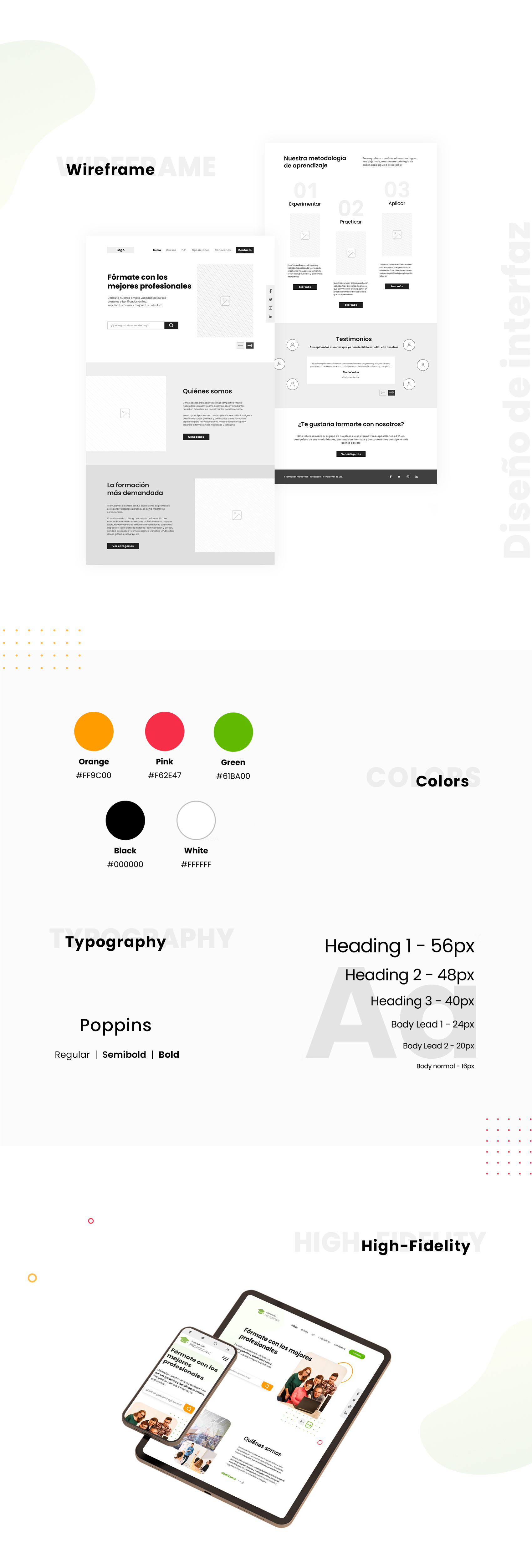 Página web formación Mobile y Tablet