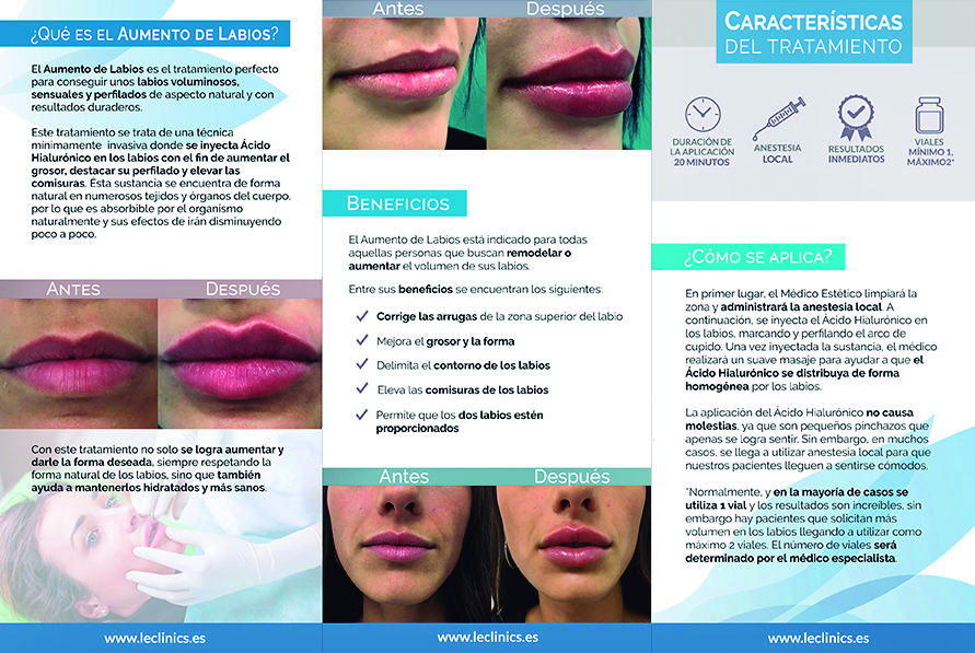 Tríptico LeClinic's